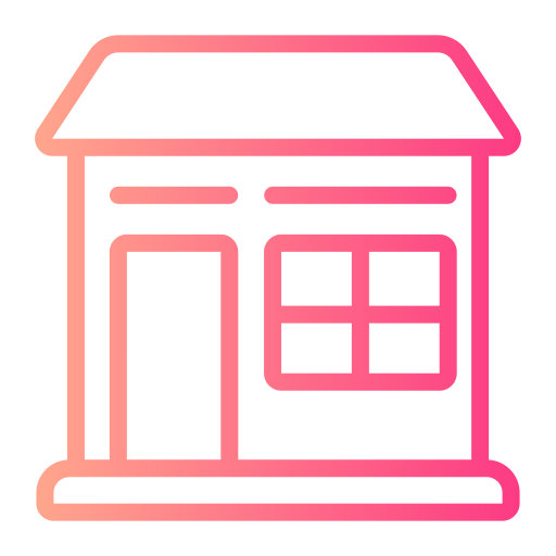 House Generic gradient outline icon