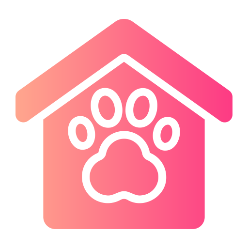 Pet friendly Generic gradient fill icon