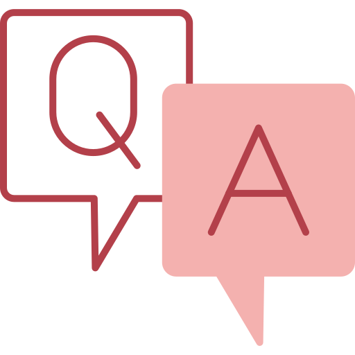 q&a Generic color lineal-color icon