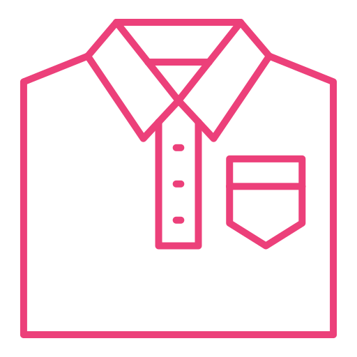 camisa Generic color outline icono