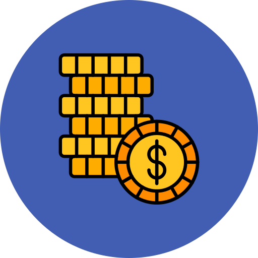 Coins Generic color lineal-color icon