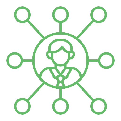 Network Generic color outline icon