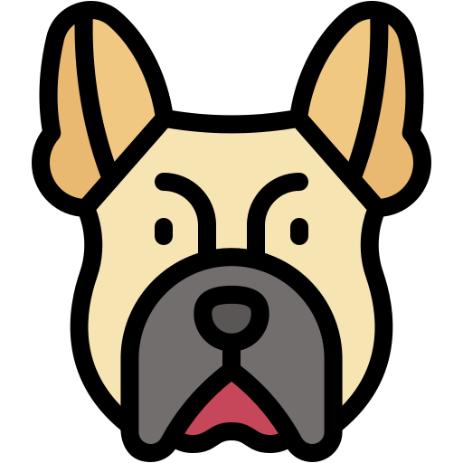 bulldog francês Generic color lineal-color Ícone