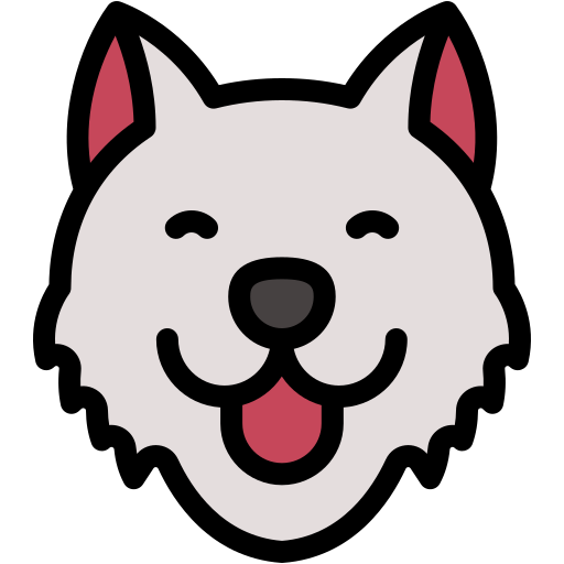 Samoyed Generic color lineal-color icon