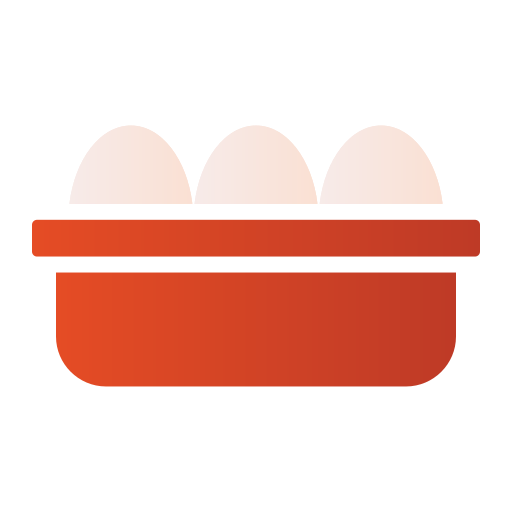 huevos Generic gradient fill icono