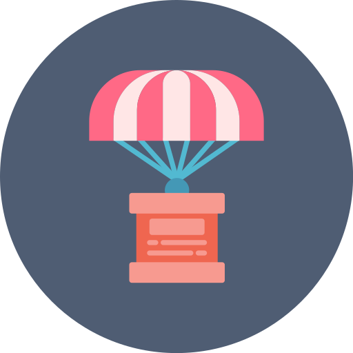 Drop shipping Generic color fill icon