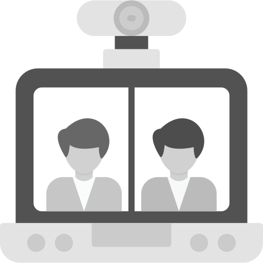 Video conference Generic color fill icon