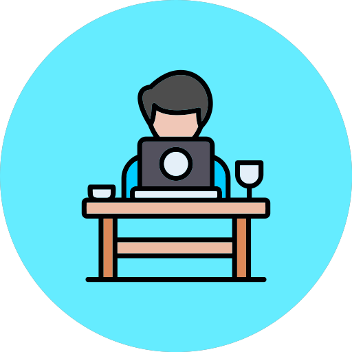 Work from home Generic color lineal-color icon