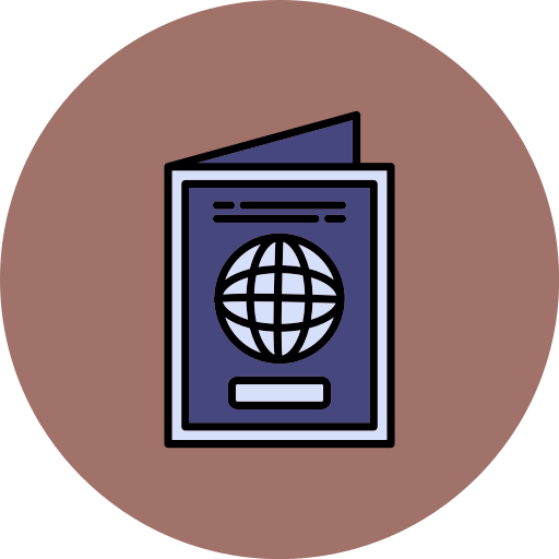 passeport Generic color lineal-color Icône