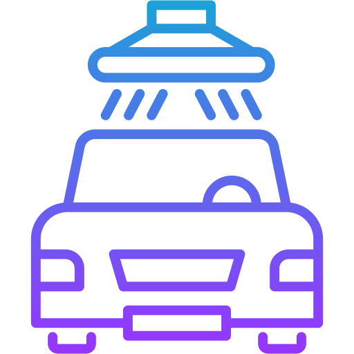 myjnia samochodowa Generic gradient outline ikona