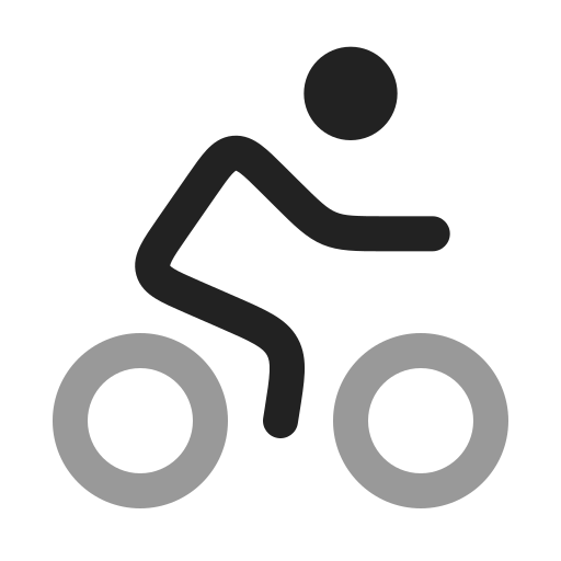 jazda na rowerze Generic color fill ikona