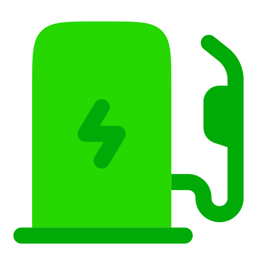 Ładunek elektryczny Generic color fill ikona