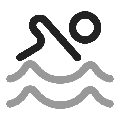 水泳 Generic color outline icon