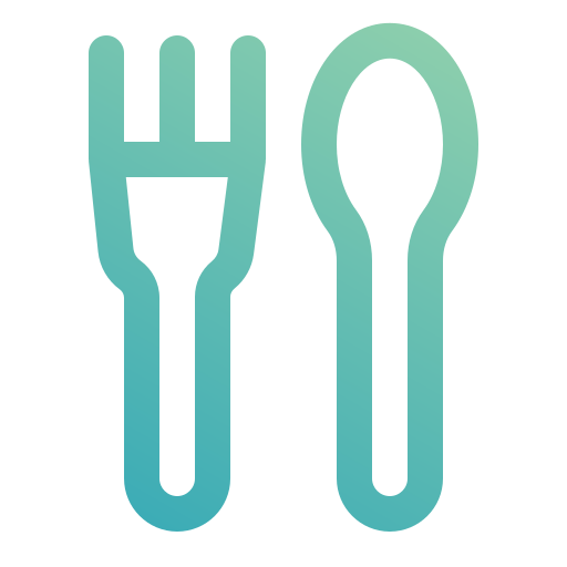 食べ物 Generic gradient outline icon