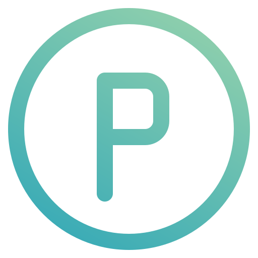 Parking Generic gradient outline icon