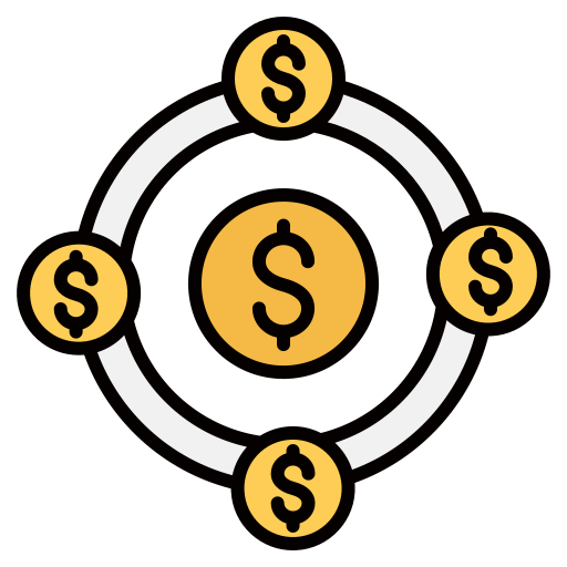 資金 Generic color lineal-color icon