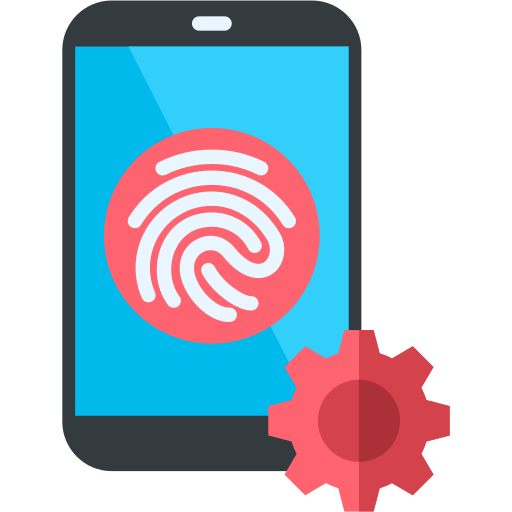 Mobile security Generic color fill icon