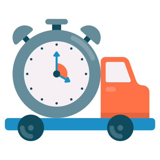 Delivery time Generic color fill icon