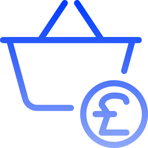 Pound Generic gradient outline icon