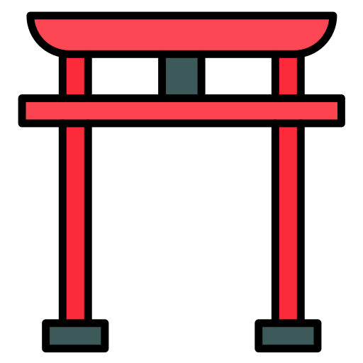 brama torii Generic color lineal-color ikona