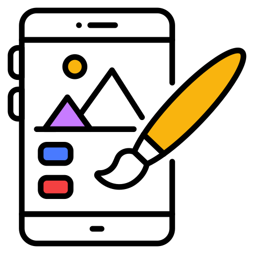 Mobile Generic color lineal-color icon