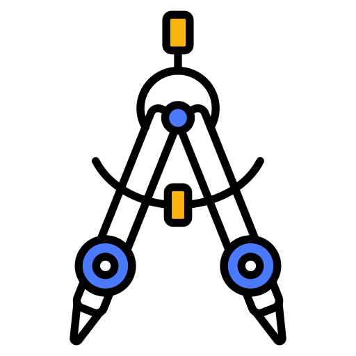 brújula Generic color lineal-color icono