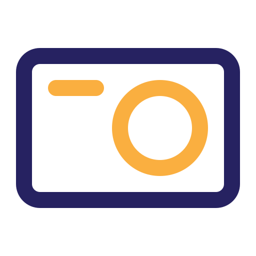kamera Generic color outline ikona