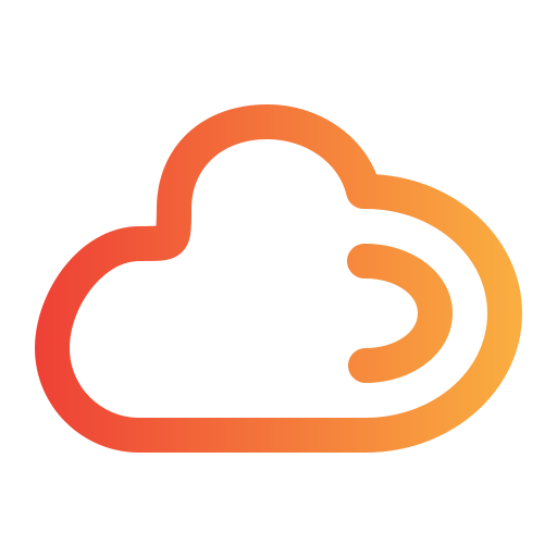 Cloud Generic gradient outline icon