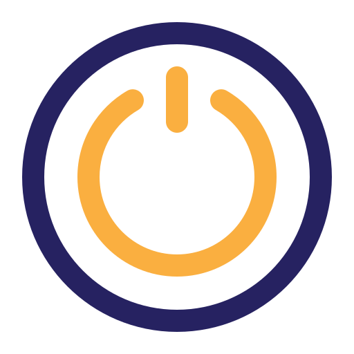 Power button Generic color outline icon