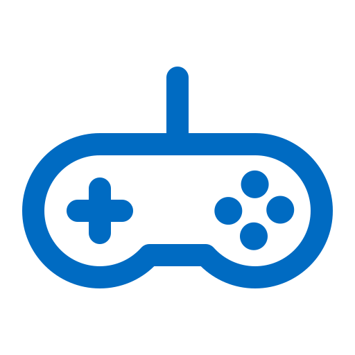 control de juego Generic color outline icono