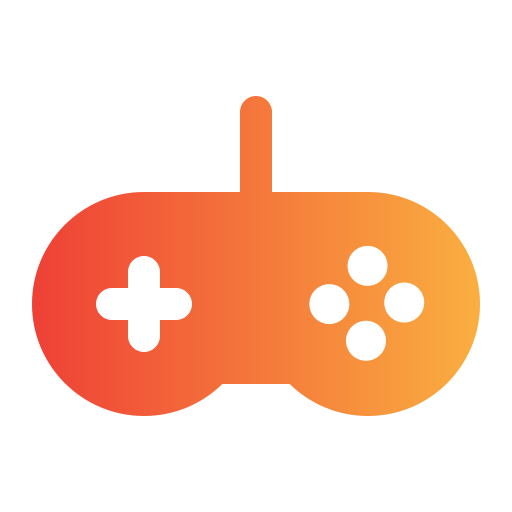 Game controller Generic gradient fill icon