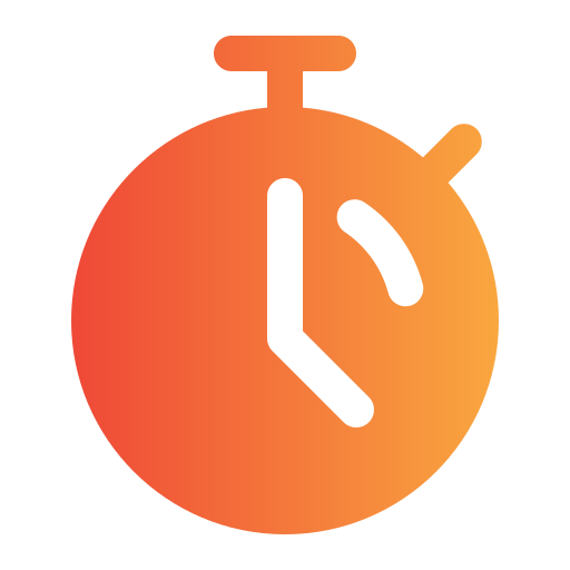 stopwatch Generic gradient fill icoon
