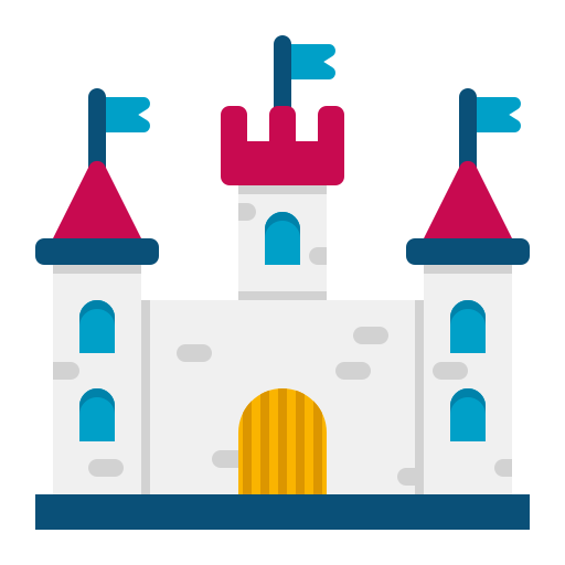 Castle Generic color fill icon