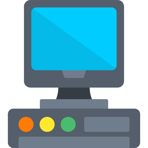 komputer Generic color fill ikona