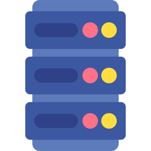 base de données Generic color fill Icône