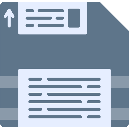 diskette Generic color fill icon