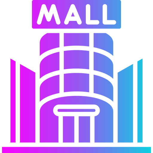 winkelcentrum Generic gradient fill icoon