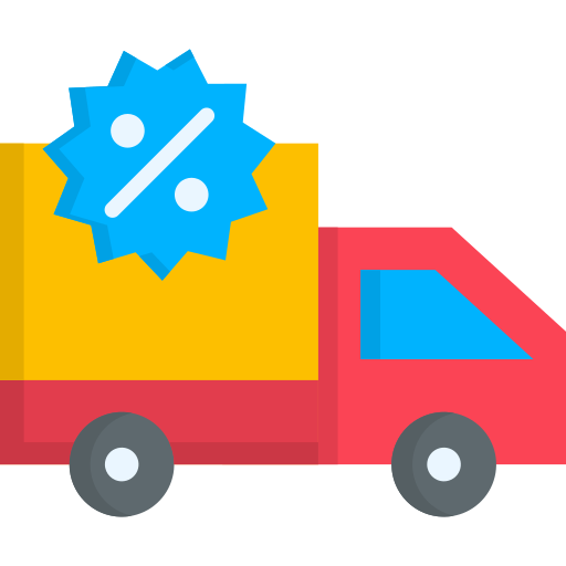 camion de livraison Generic color fill Icône