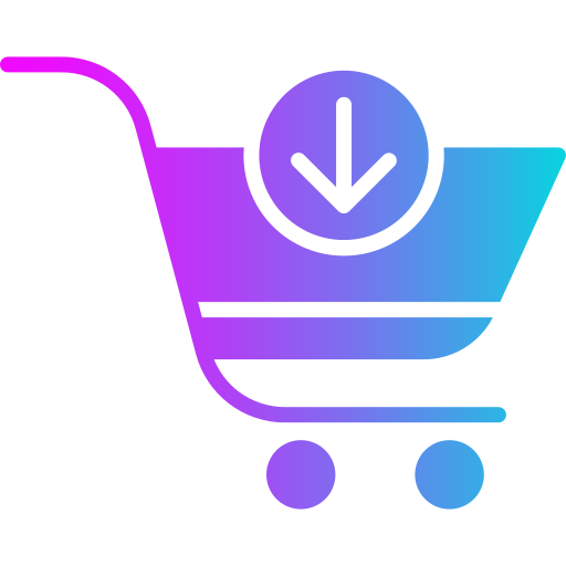 Shopping cart Generic gradient fill icon