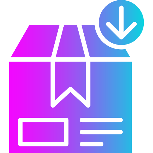 Package Generic gradient fill icon