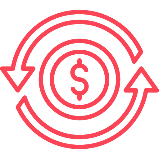 Символ доллара Generic color outline иконка