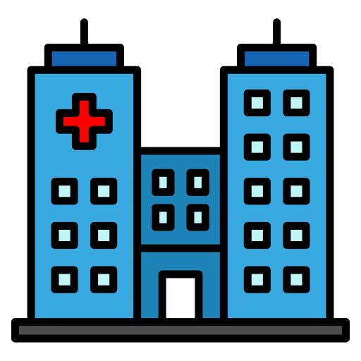 hospital Generic color lineal-color icono