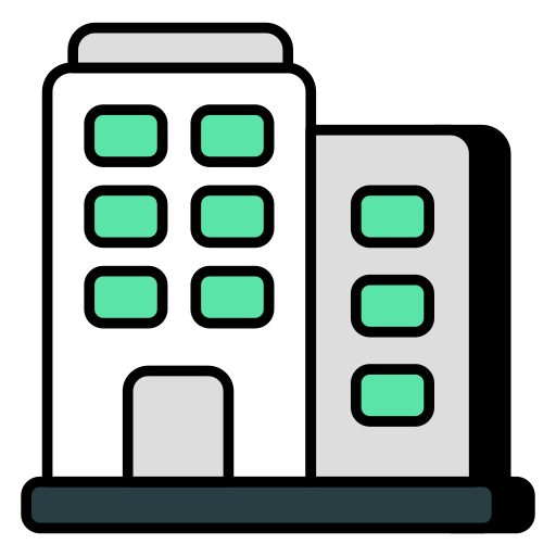 Commercial building Generic color lineal-color icon
