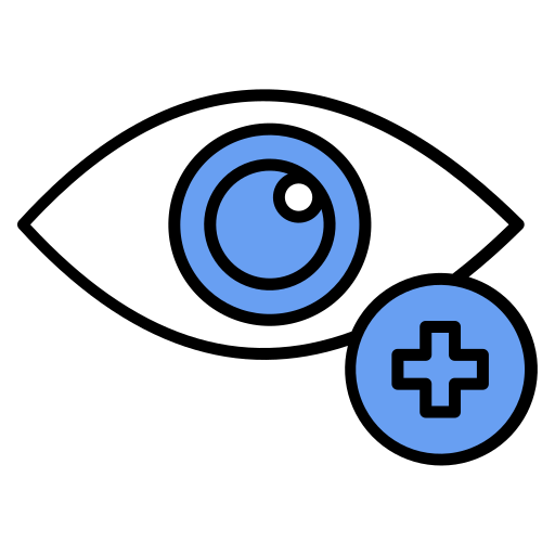 oftalmologia Generic color lineal-color icona