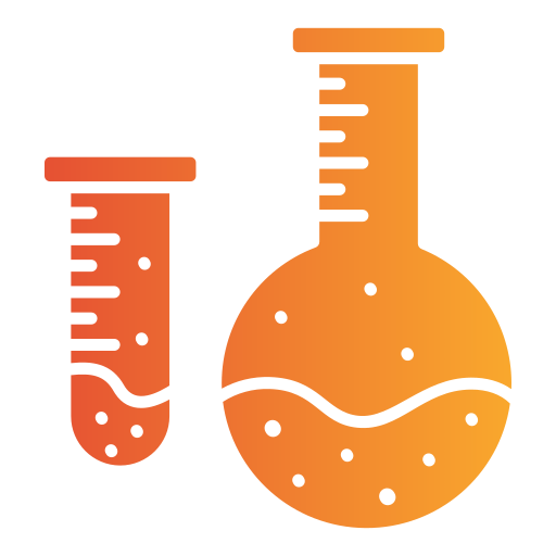 tube à essai Generic gradient fill Icône