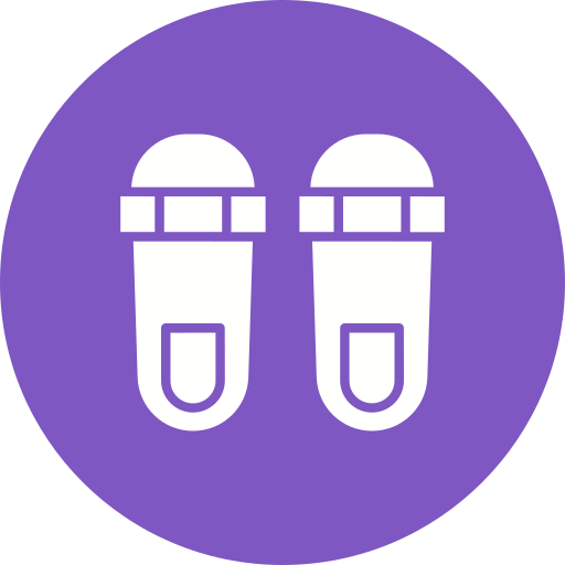 Slippers Generic color fill icon