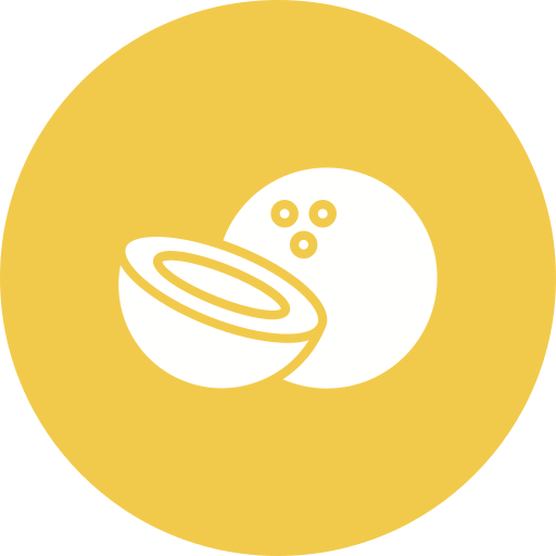 Coconut Generic color fill icon