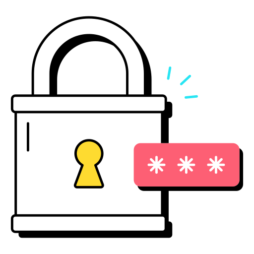 Блокировка паролем Generic color lineal-color иконка