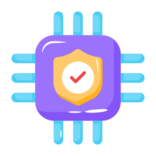 Microchip Generic color fill icon