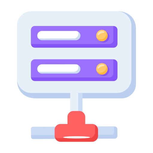 Computer server Generic color fill icon